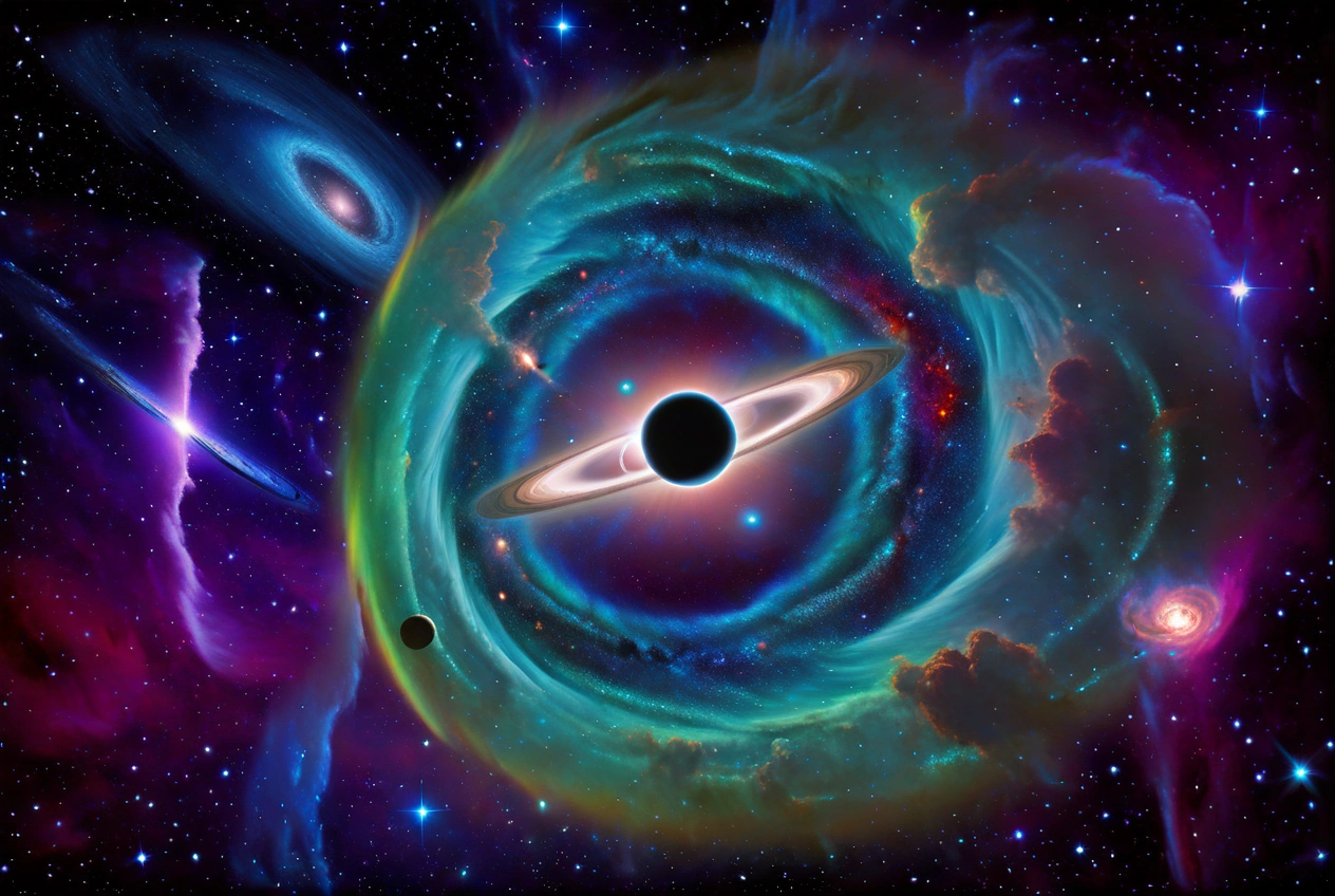 Event Horizon Reverie: Where Time Drowns in Cosmic